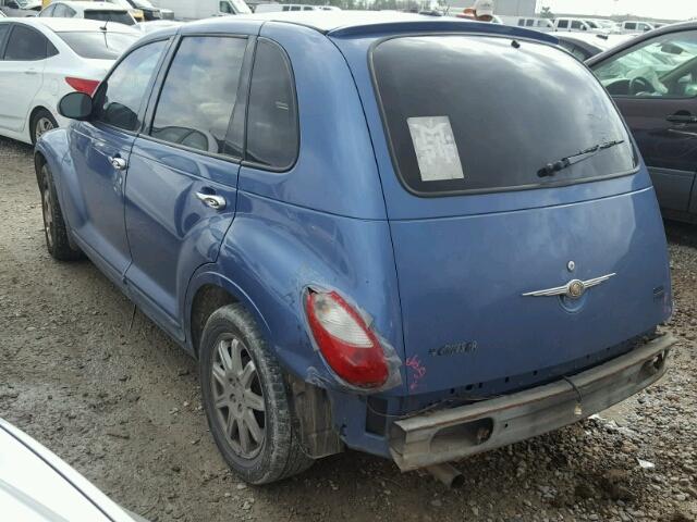 3A4FY58B27T526692 - 2007 CHRYSLER PT CRUISER BLUE photo 3