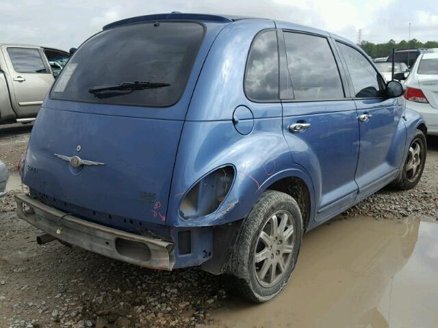 3A4FY58B27T526692 - 2007 CHRYSLER PT CRUISER BLUE photo 4