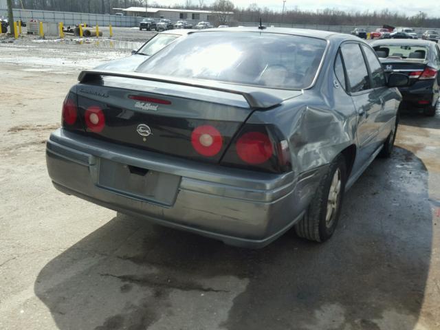 2G1WH52K659250010 - 2005 CHEVROLET IMPALA LS GRAY photo 4