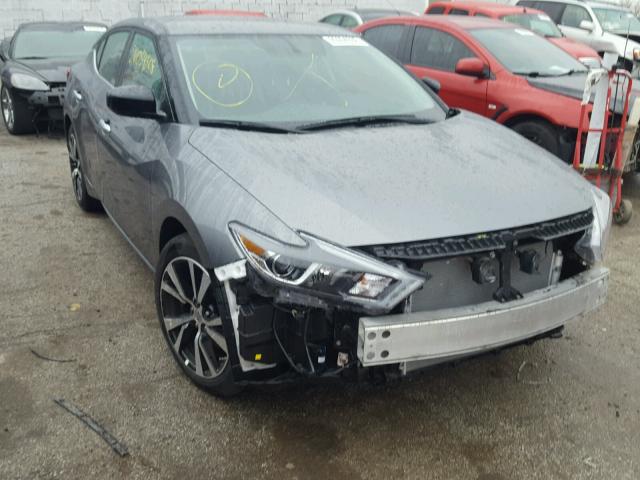 1N4AA6APXHC444258 - 2017 NISSAN MAXIMA 3.5 GRAY photo 1