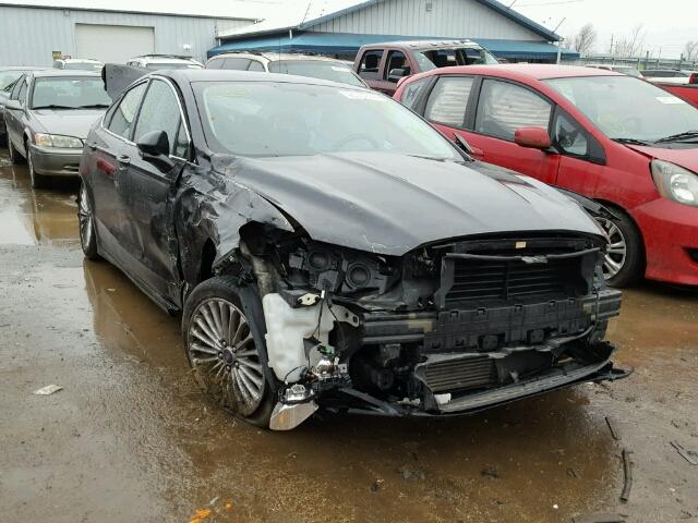 3FA6P0K94DR241489 - 2013 FORD FUSION TIT BLACK photo 1