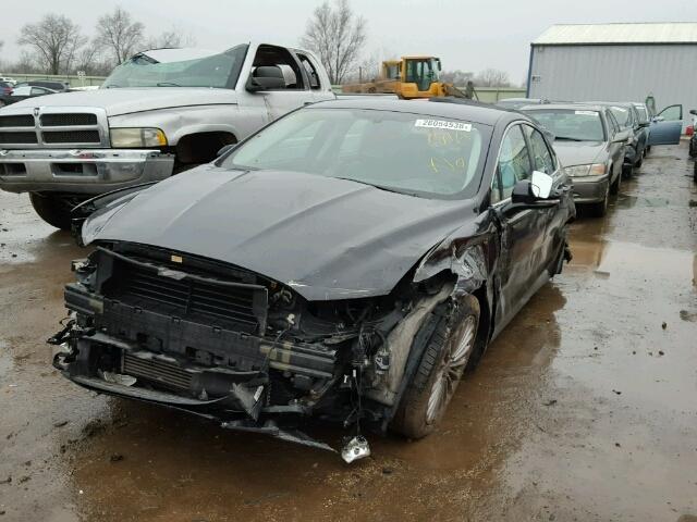 3FA6P0K94DR241489 - 2013 FORD FUSION TIT BLACK photo 2