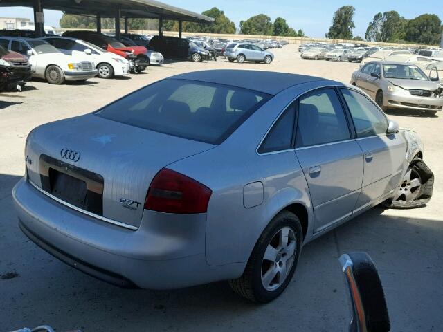 WAUED24B9YN039781 - 2000 AUDI A6 2.7T QU SILVER photo 4