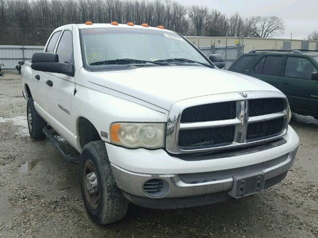 3D7KU28D73G851184 - 2003 DODGE RAM 2500 S WHITE photo 1