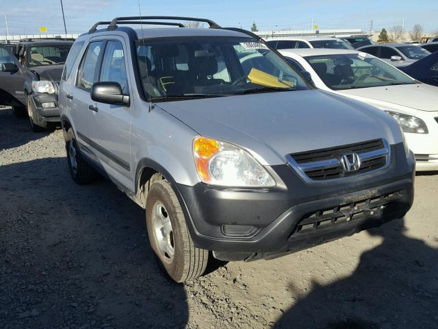 SHSRD68483U105261 - 2003 HONDA CR-V LX SILVER photo 1