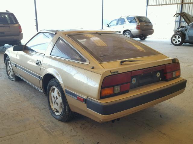 JN1HZ14S6FX084564 - 1985 NISSAN 300ZX GOLD photo 3