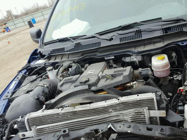 3C6UR5CL3GG369443 - 2016 RAM 2500 ST BLUE photo 7