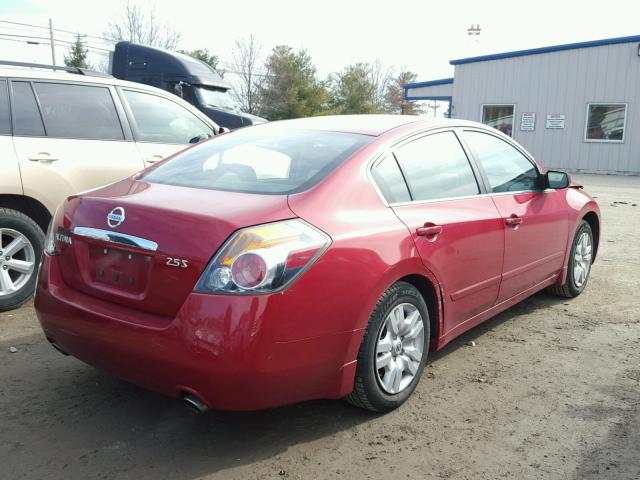 1N4AL21E19N558849 - 2009 NISSAN ALTIMA 2.5 RED photo 4