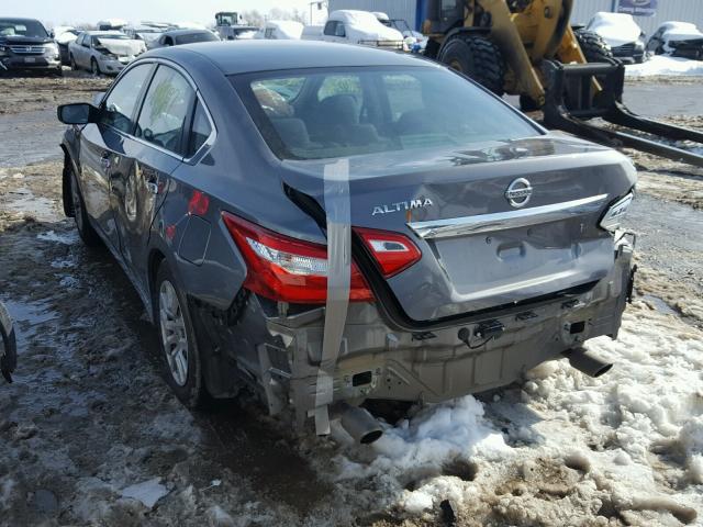 1N4AL3AP1GC258244 - 2016 NISSAN ALTIMA 2.5 GRAY photo 3