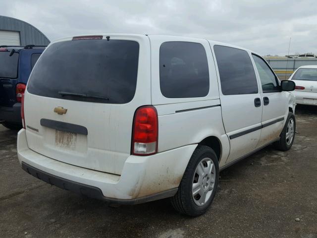 1GNDV23147D124687 - 2007 CHEVROLET UPLANDER L WHITE photo 4