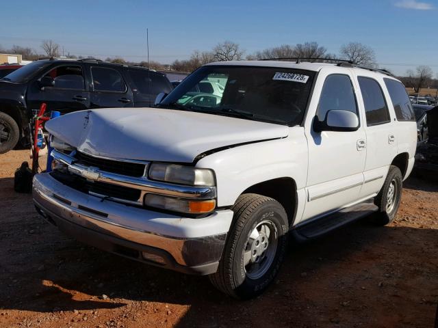 1GNEC13Z02R152329 - 2002 CHEVROLET TAHOE C150 WHITE photo 2