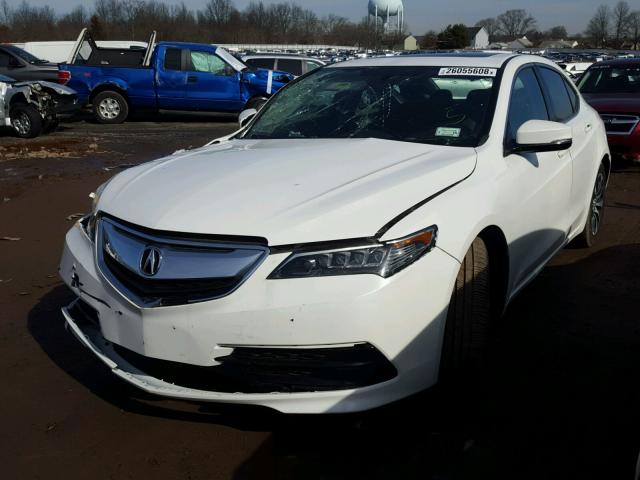 19UUB1F32HA003153 - 2017 ACURA TLX WHITE photo 2