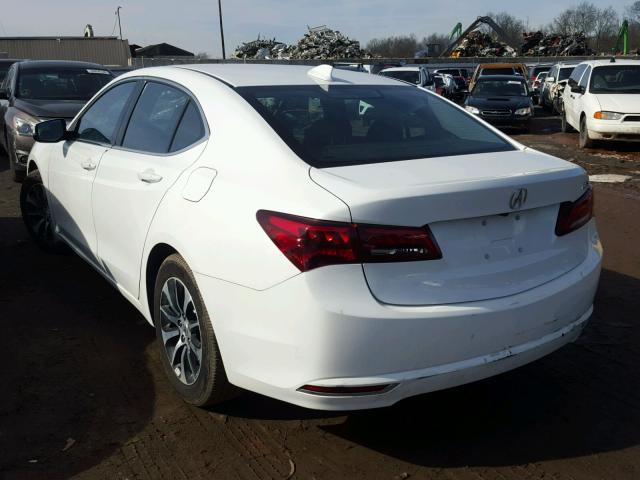 19UUB1F32HA003153 - 2017 ACURA TLX WHITE photo 3