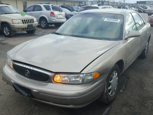 2G4WS52J011220540 - 2001 BUICK CENTURY CU BEIGE photo 2