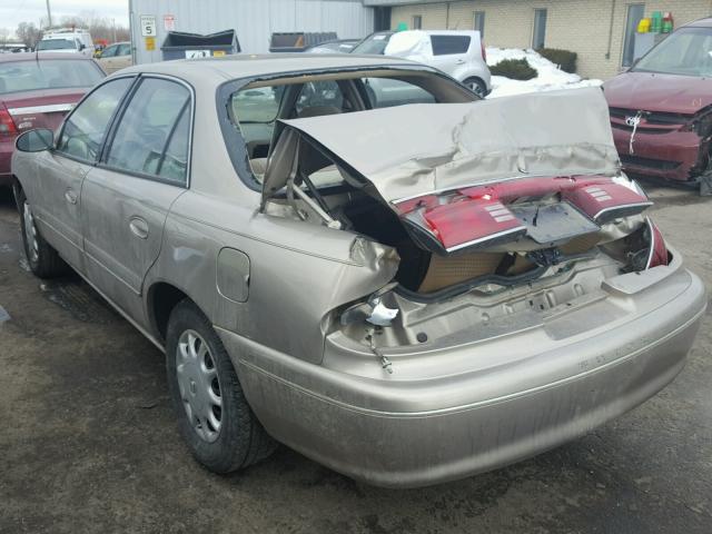 2G4WS52J011220540 - 2001 BUICK CENTURY CU BEIGE photo 3