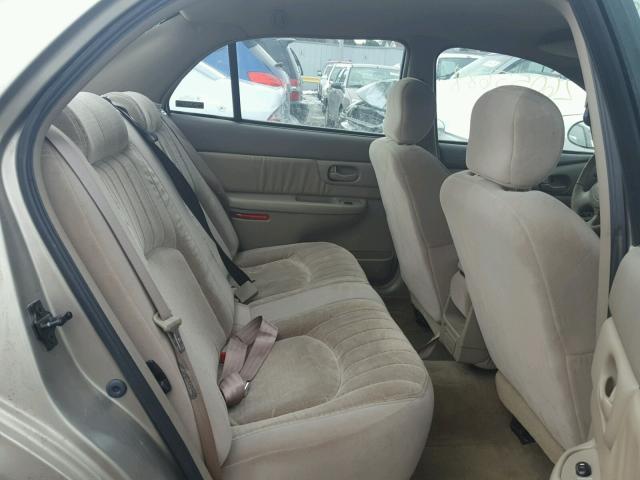 2G4WS52J011220540 - 2001 BUICK CENTURY CU BEIGE photo 6