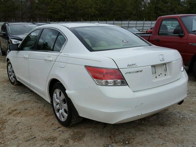 1HGCP2F82AA186509 - 2010 HONDA ACCORD EXL WHITE photo 3