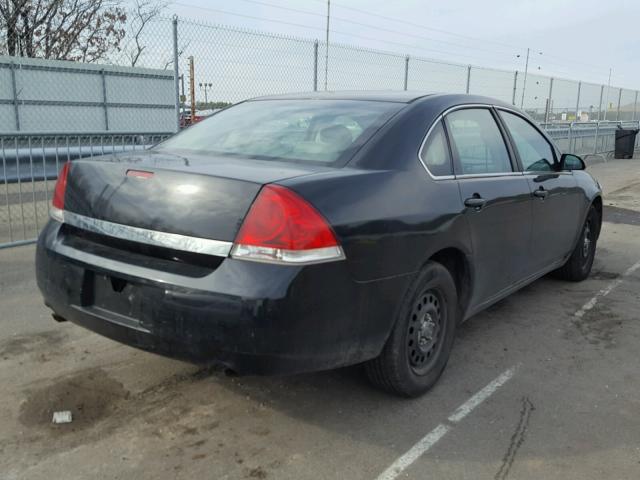 2G1WS57M491254654 - 2009 CHEVROLET IMPALA POL BLACK photo 4