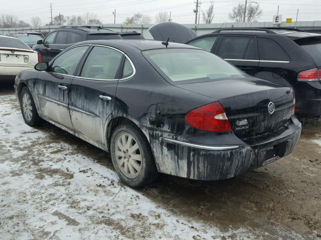 2G4WD582871127638 - 2007 BUICK LACROSSE C BLACK photo 3