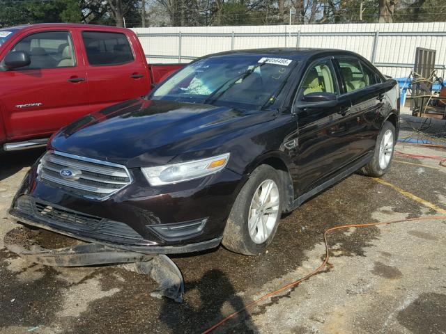 1FAHP2E84DG106513 - 2013 FORD TAURUS SEL BLACK photo 2