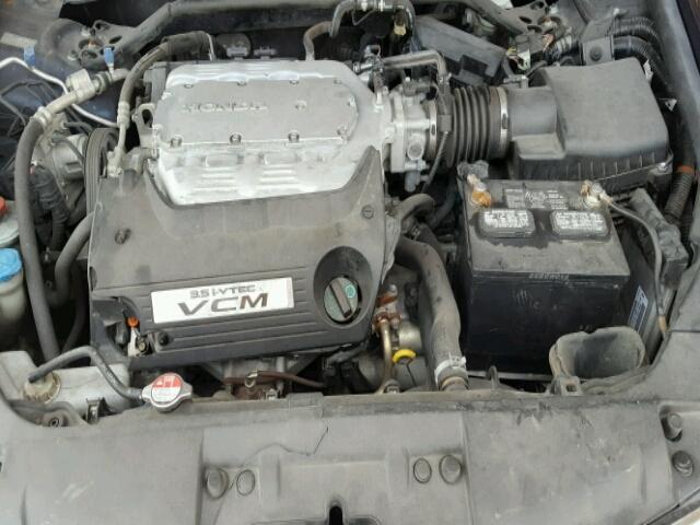 5KBCP3F87AB012545 - 2010 HONDA ACCORD EXL BLUE photo 7