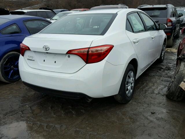 5YFBURHE4HP671447 - 2017 TOYOTA COROLLA L WHITE photo 4