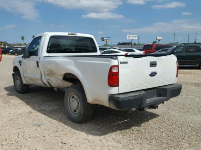 1FTNF2A5XAEA55750 - 2010 FORD F250 SUPER WHITE photo 3