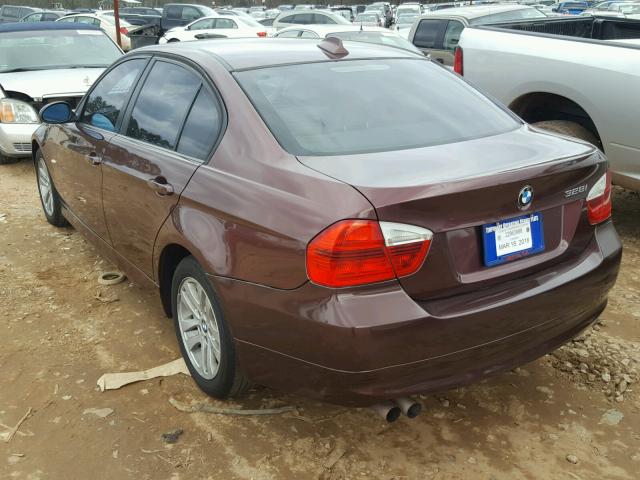 WBAVA335X7PV63311 - 2007 BMW 328 I SILVER photo 3