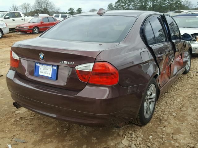 WBAVA335X7PV63311 - 2007 BMW 328 I SILVER photo 4