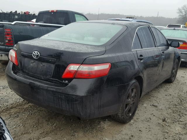 4T1BE46K37U133876 - 2007 TOYOTA CAMRY NEW BLACK photo 4