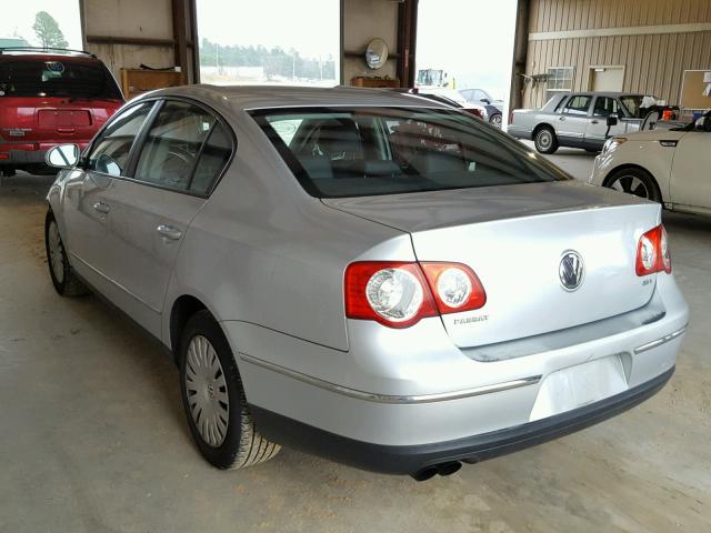 WVWJK73CX7P121729 - 2007 VOLKSWAGEN PASSAT SILVER photo 3