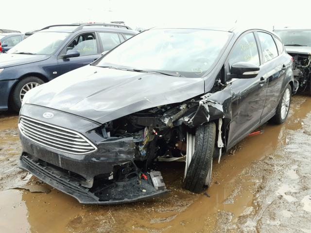 1FADP3N22FL346234 - 2015 FORD FOCUS TITA BLACK photo 2