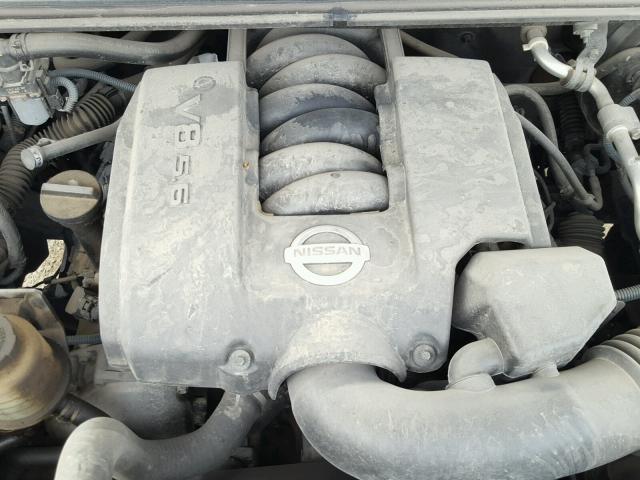 5N1AA08B94N724832 - 2004 NISSAN ARMADA SE SILVER photo 7