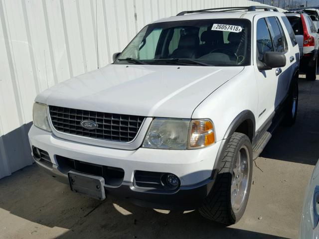 1FMZU63W02UC83554 - 2002 FORD EXPLORER X WHITE photo 2