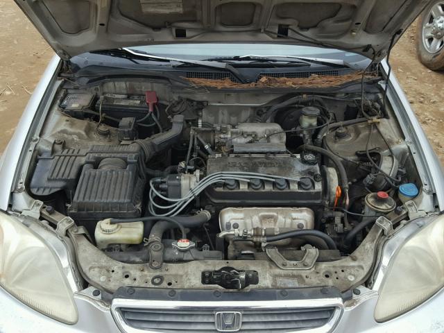 2HGEJ8643VH561566 - 1997 HONDA CIVIC EX წითელი ფოტო 7