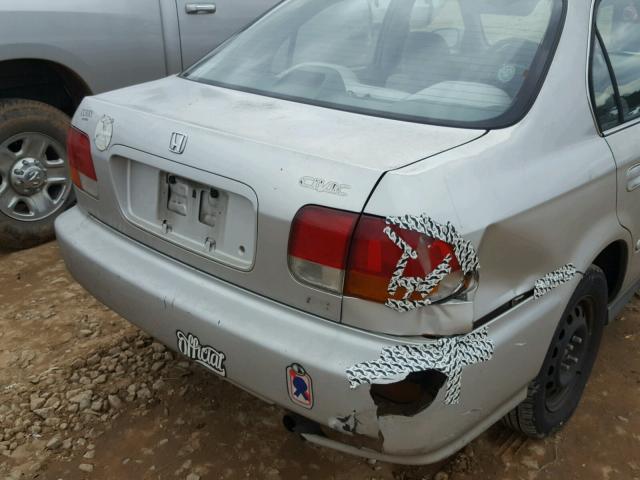 2HGEJ8643VH561566 - 1997 HONDA CIVIC EX წითელი ფოტო 9