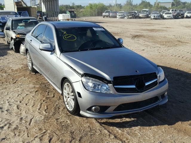 WDDGF81X09R082799 - 2009 MERCEDES-BENZ C 300 4MAT SILVER photo 1