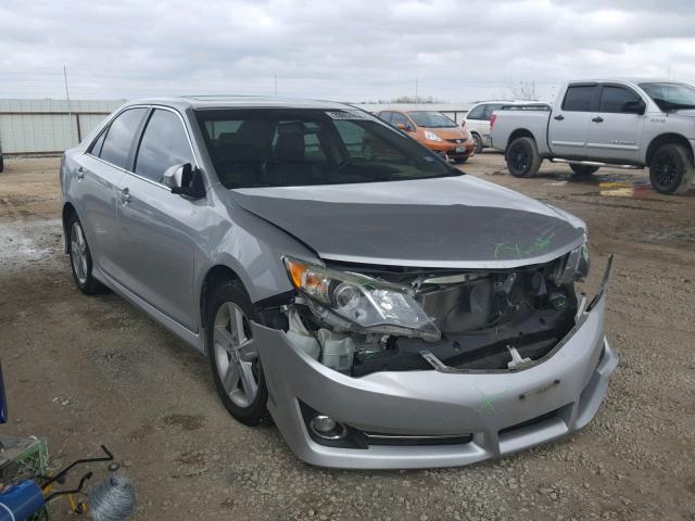 4T1BF1FK5CU093662 - 2012 TOYOTA CAMRY BASE SILVER photo 1
