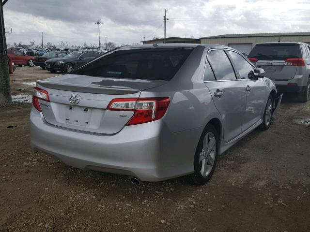 4T1BF1FK5CU093662 - 2012 TOYOTA CAMRY BASE SILVER photo 4