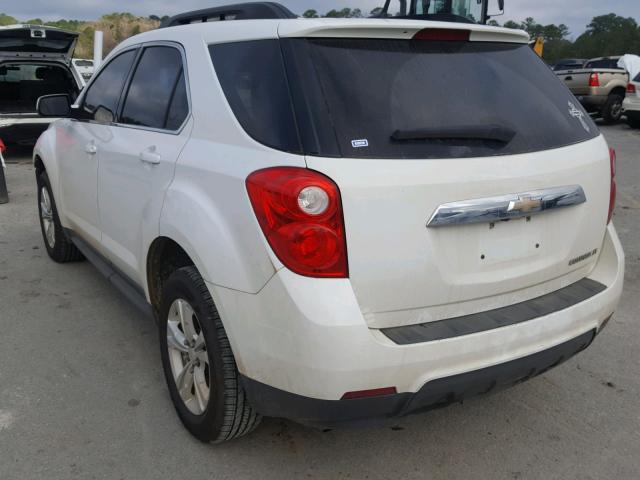 2GNALDEC7B1226895 - 2011 CHEVROLET EQUINOX LT WHITE photo 3