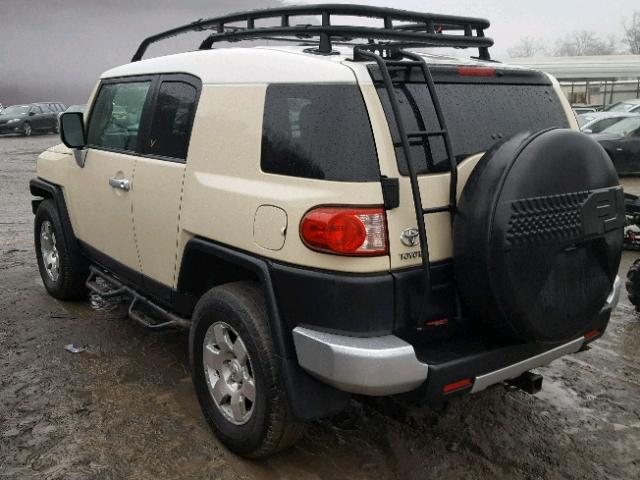 JTEBU11F19K069427 - 2009 TOYOTA FJ CRUISER TAN photo 3