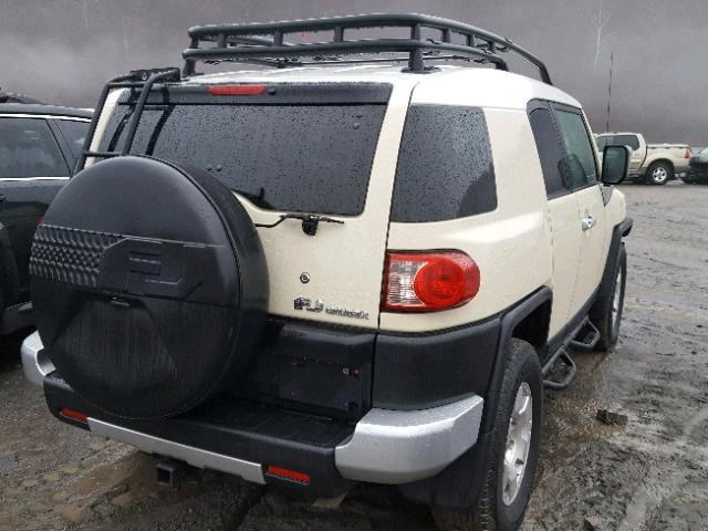 JTEBU11F19K069427 - 2009 TOYOTA FJ CRUISER TAN photo 4