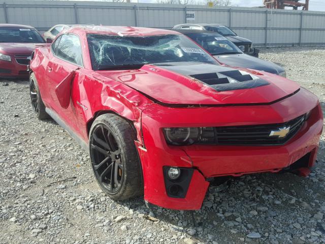 2G1FL1EP4F9800577 - 2015 CHEVROLET CAMARO ZL1 RED photo 1