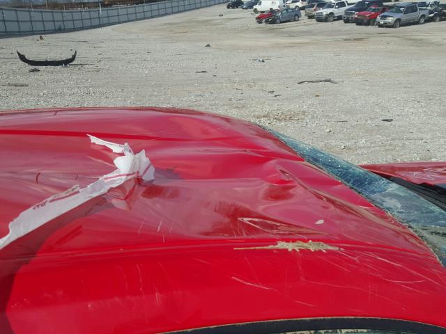 2G1FL1EP4F9800577 - 2015 CHEVROLET CAMARO ZL1 RED photo 9