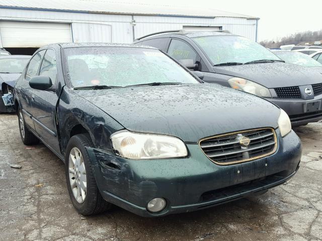 JN1CA31AXYT202358 - 2000 NISSAN MAXIMA GLE GREEN photo 1