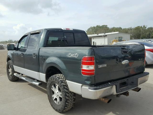 1FTPW145X5FA85801 - 2005 FORD F150 SUPER GREEN photo 3