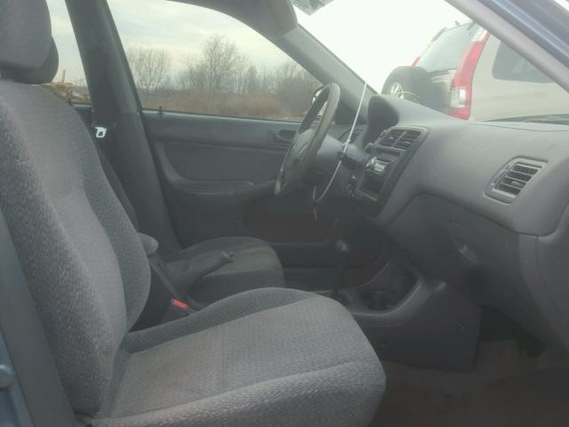 1HGEJ864XYL028184 - 2000 HONDA CIVIC EX მწვანე ფოტო 5