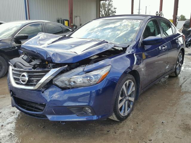 1N4AL3AP0HC477312 - 2017 NISSAN ALTIMA 2.5 BLUE photo 2