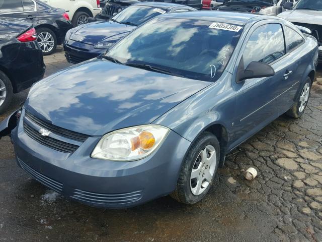 1G1AK18F577266315 - 2007 CHEVROLET COBALT LS GRAY photo 2