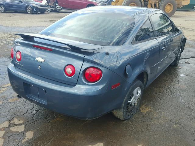 1G1AK18F577266315 - 2007 CHEVROLET COBALT LS GRAY photo 4